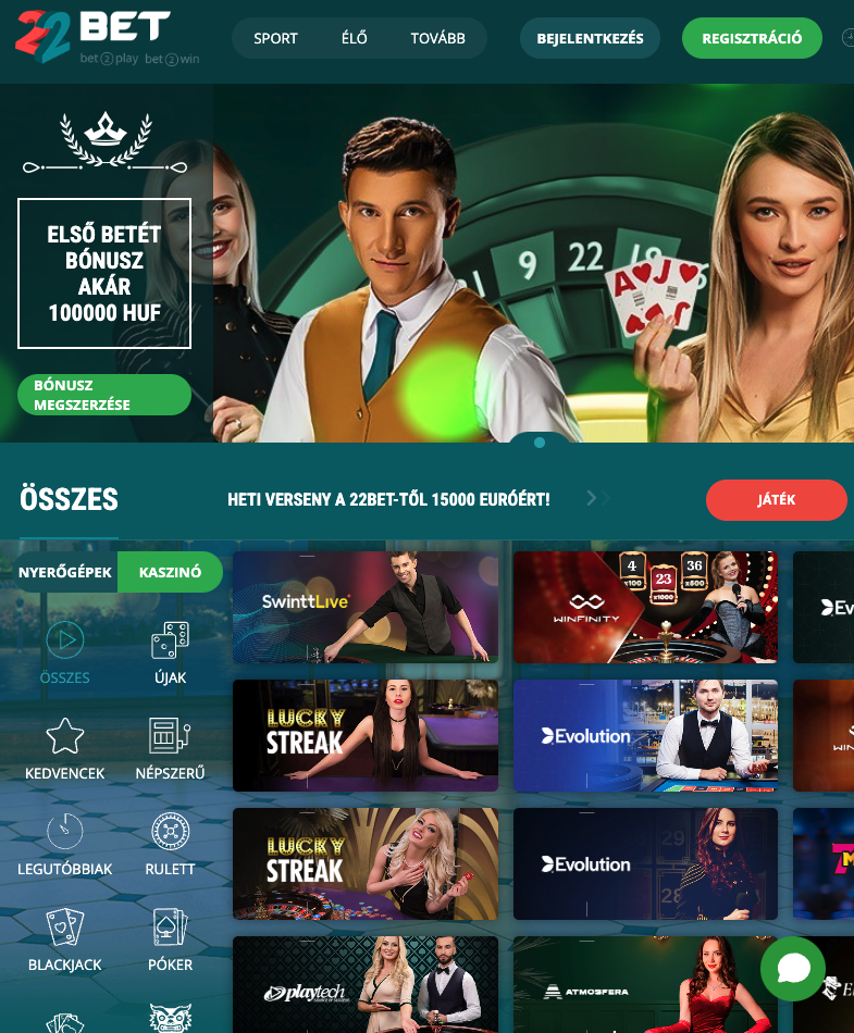 22 bet kaszinó mobil 22bet kaszinó mobil