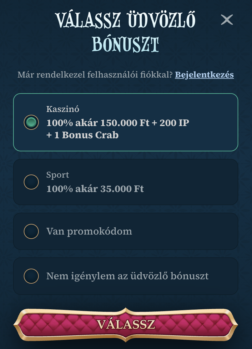 BetAlice casino login BetAlice kaszinó regisztráció