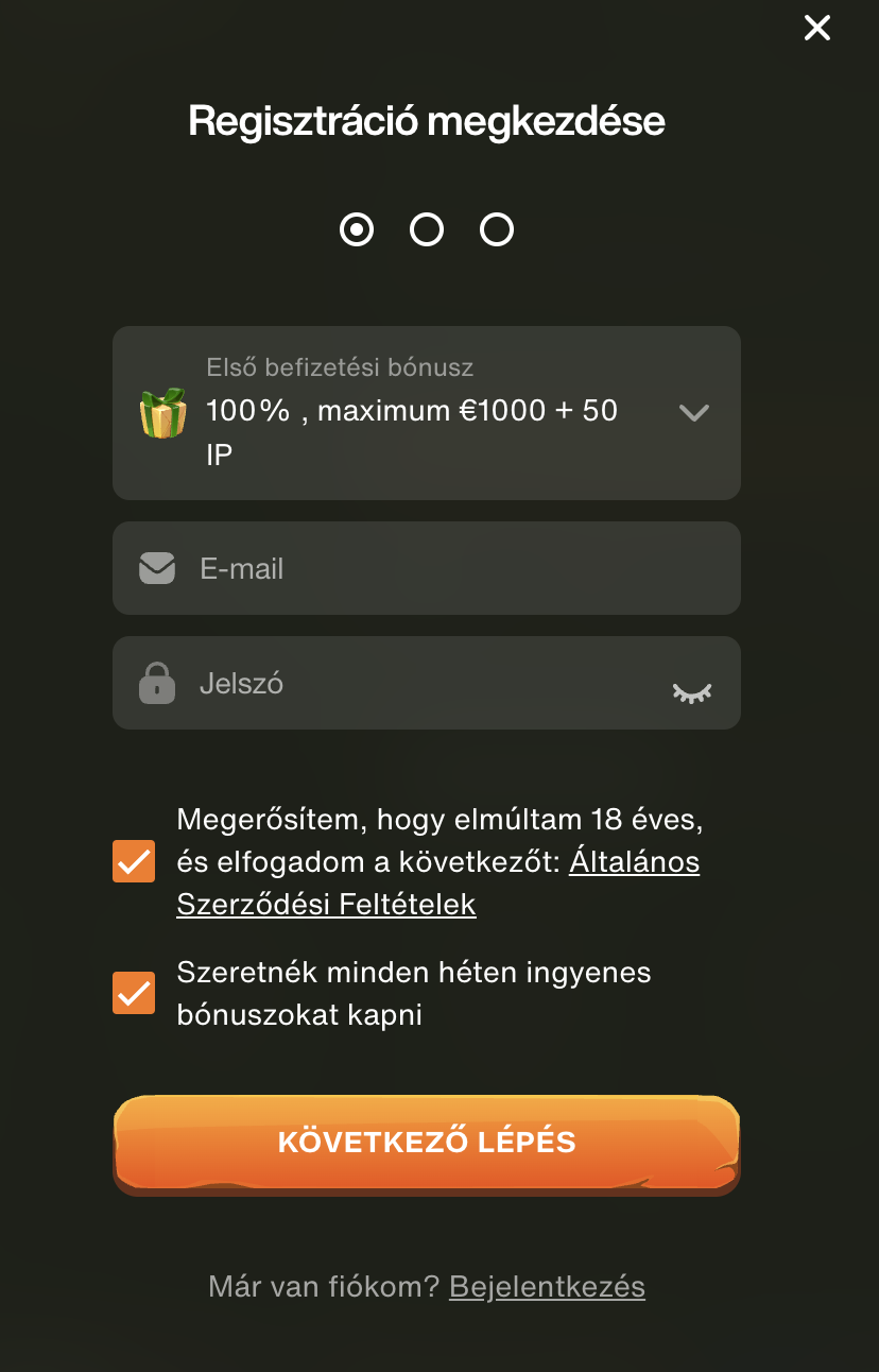 belépés cashwin kaszinó cashwin regisztráció