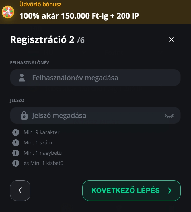 excitewin regisztráció excite win regisztráció