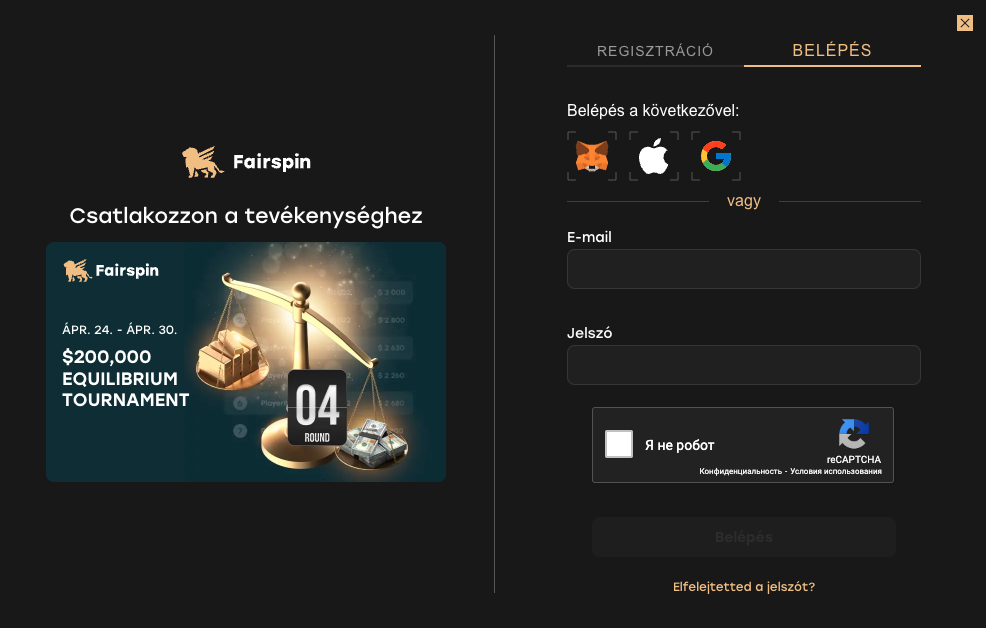 fairspin login fairspin login