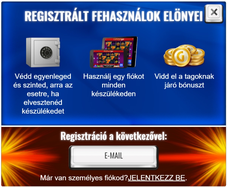 Gaminator bejelentkezés Gaminator bejelentkezés