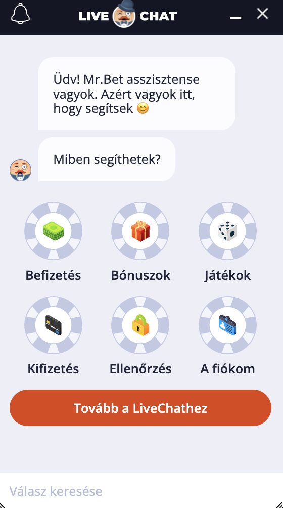 mrbet casino support mr bet kaszinó ügyfélszolgálat