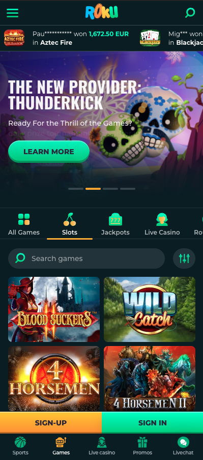 mobil roku casino roku mobile