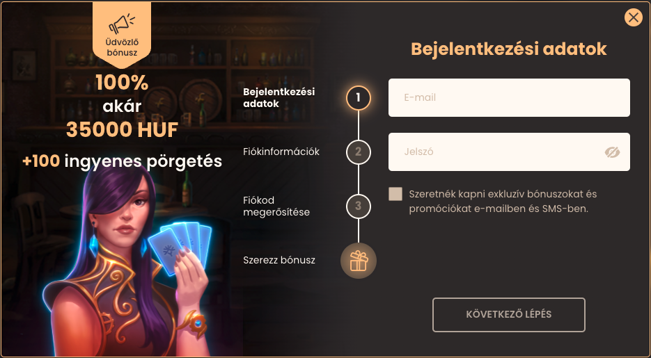 National Casino regisztráció National Casino regisztráció