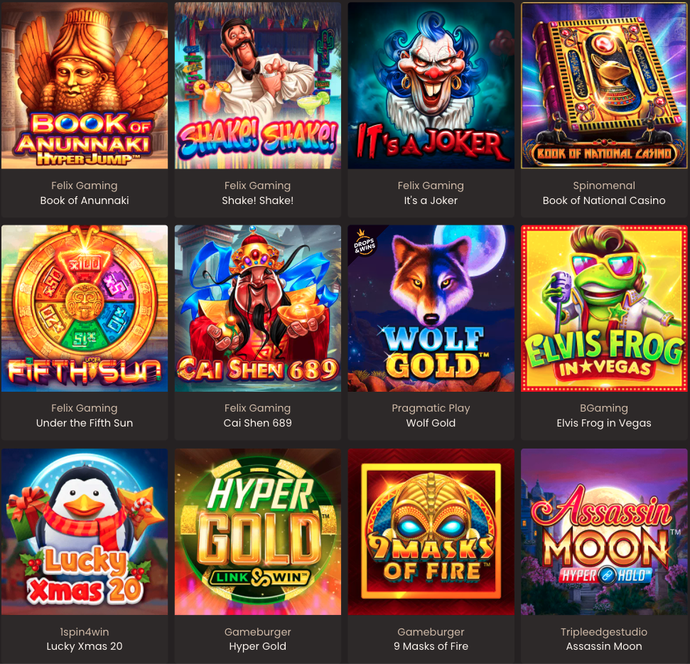 National Casino slots National Casino slots